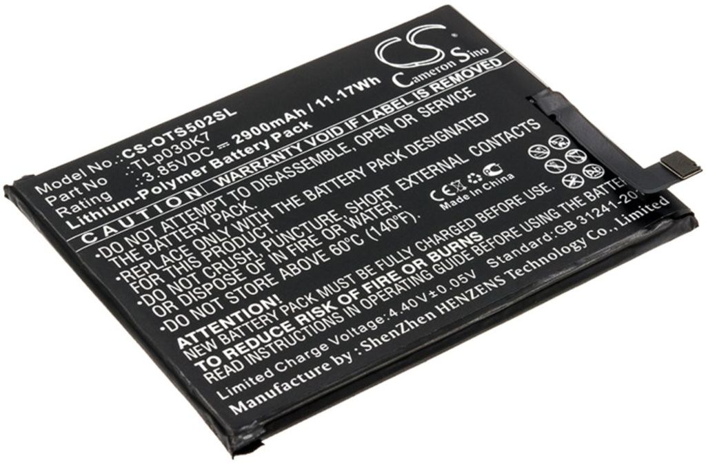 Batteri til Alcatel TLp030K7 2900 mAh