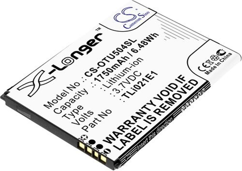 Batteri til Alcatel TLi021E1,CAB2150008C1 1750 mAh