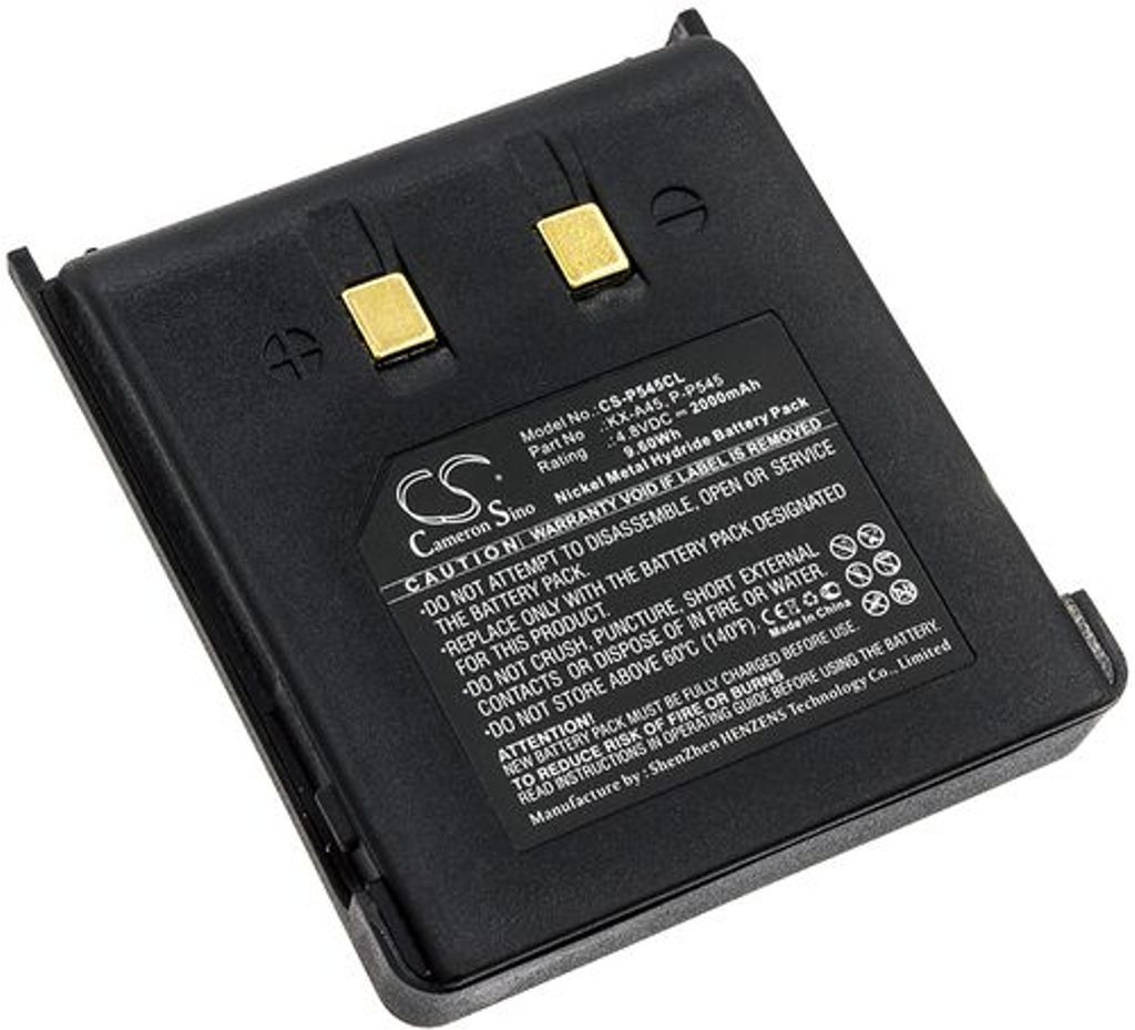 Batteri til Panasonic KX-A45,P-P545,TYPE 45,KKJQ21AM40 2000 mAh