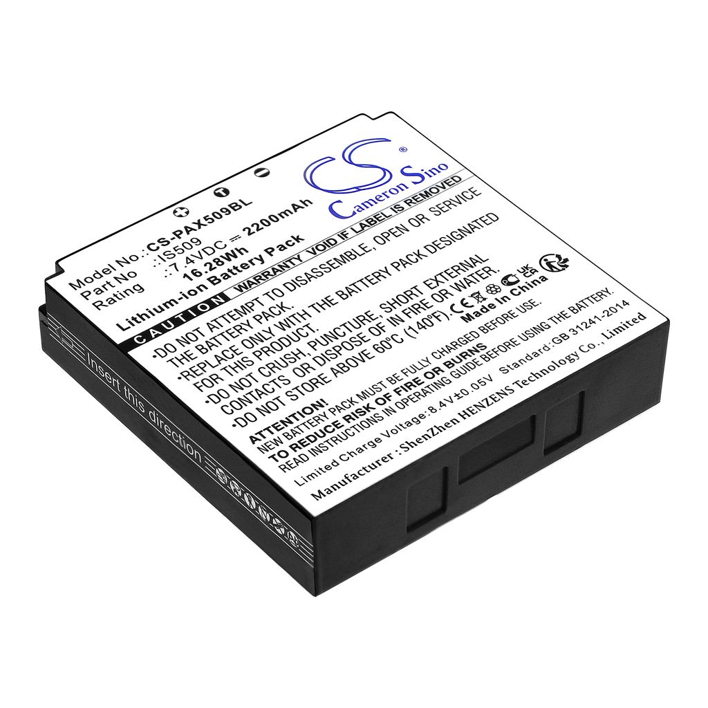 Batteri til Pax IS509 2200 mAh