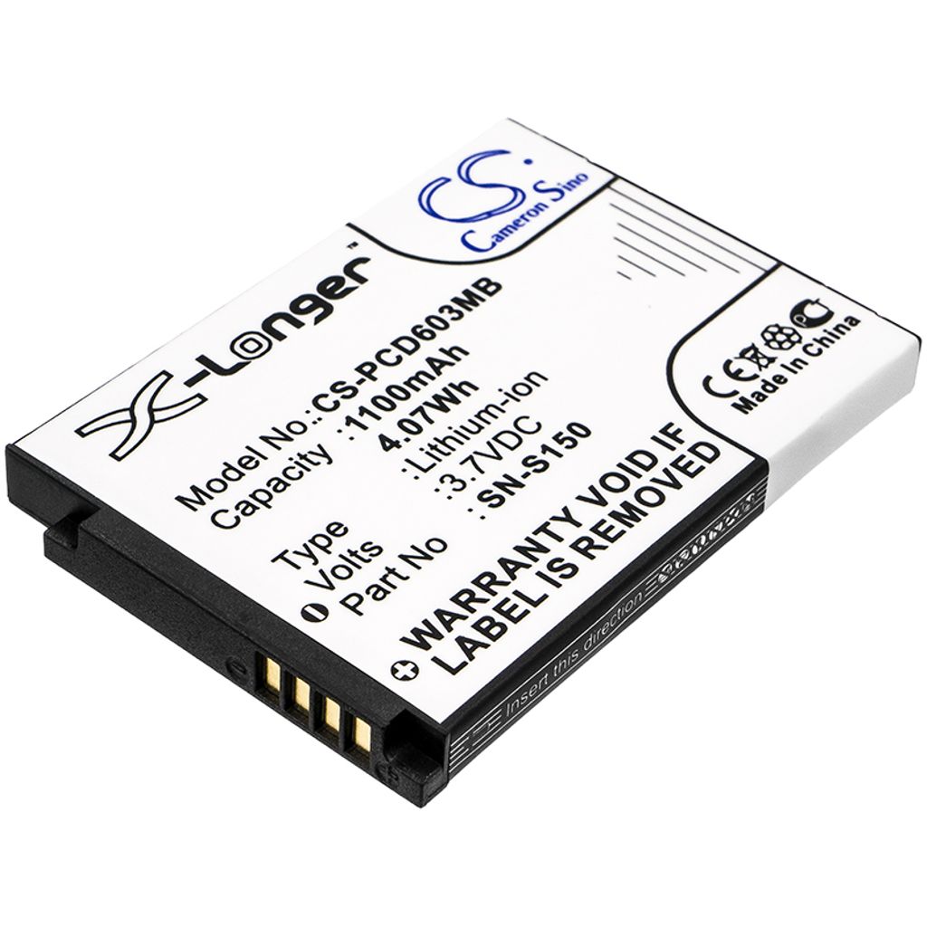 Batteri til Philips SN-S150,N-S150,996510061843,20600002300 1100 mAh