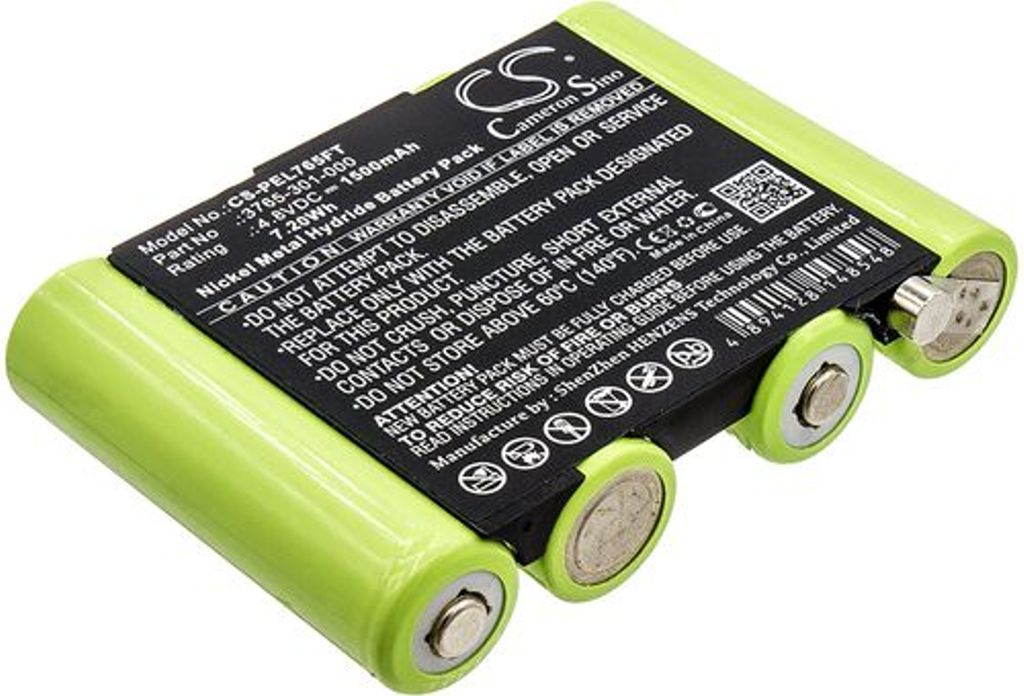 Batteri til Pelican 3765-301-000,3769 1500 mAh