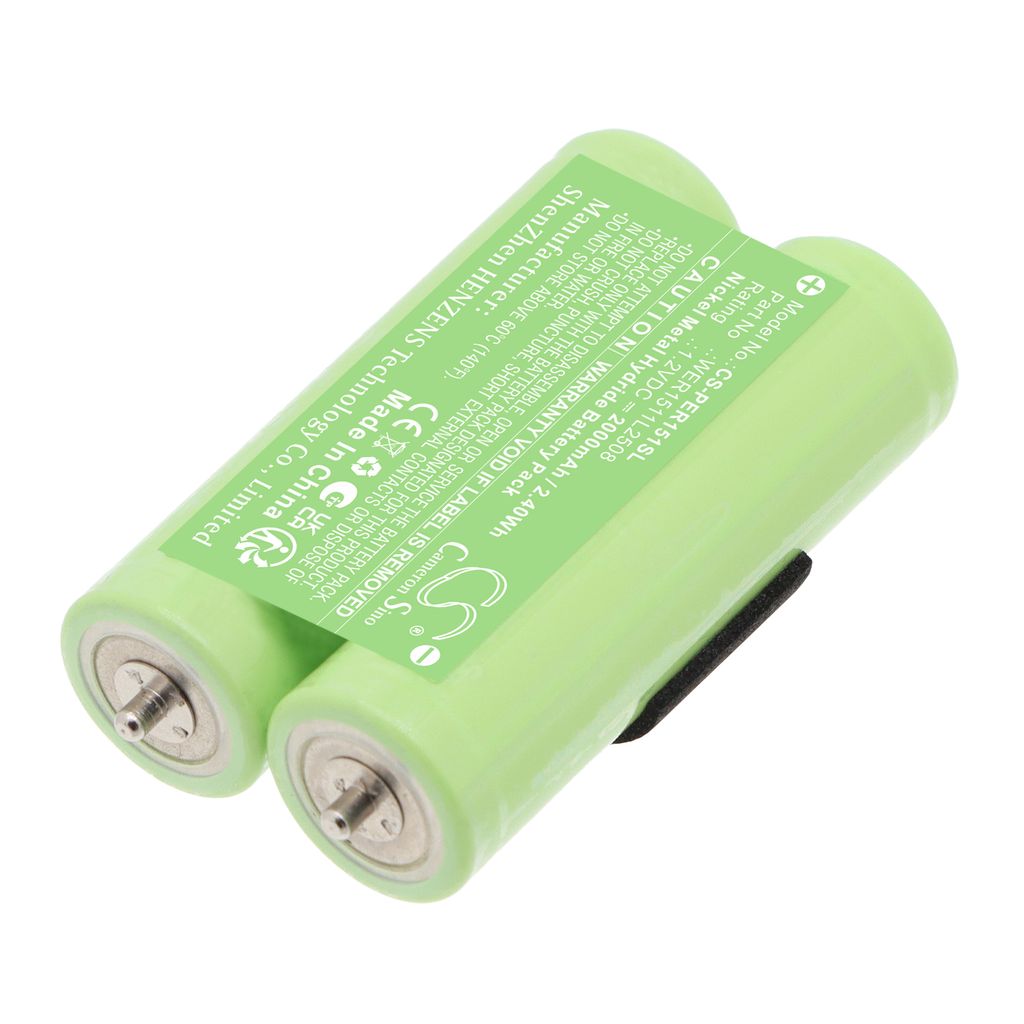 Batteri til Braun 2000 mAh