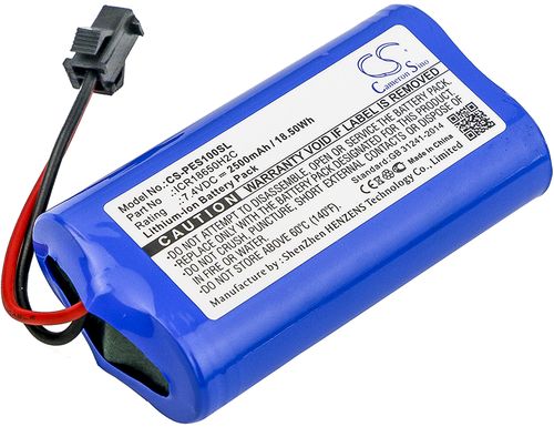 Batteri til PEUGEOT ICR18650H2C 2500 mAh