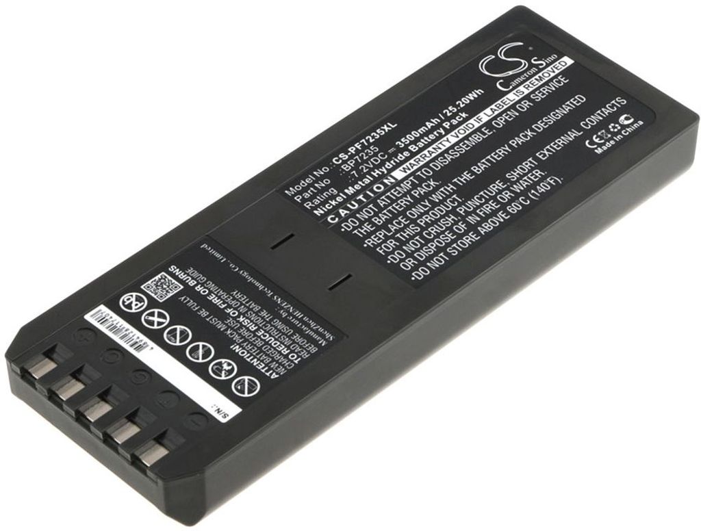 Batteri til Fluke 116-066,668225,BP7235 3500 mAh