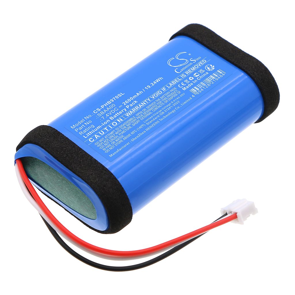 Batteri til Philips SBAA00 2600 mAh