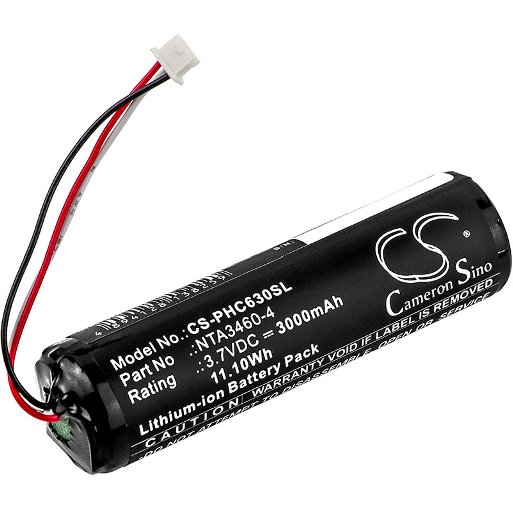 Batteri til Philips NTA3460-4,NTA3459-4,1S1PBL1865-2.6 3000 mAh