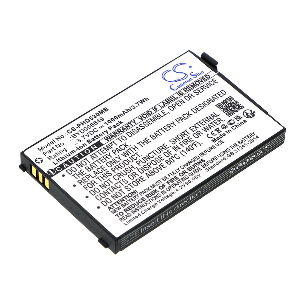 Batteri til NUK LI-01 1000 mAh