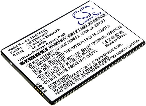 Batteri til Philips AB3000PWMT 2800 mAh