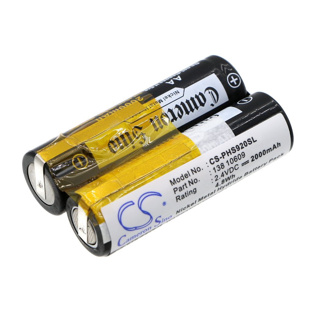 Batteri til Remington 2000 mAh