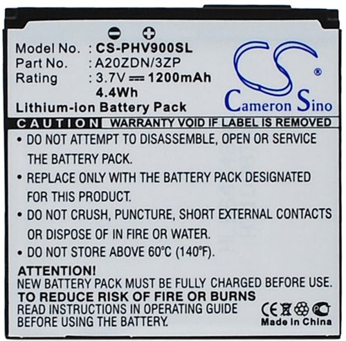 Batteri til Philips A20ZDN/3ZP 1200 mAh