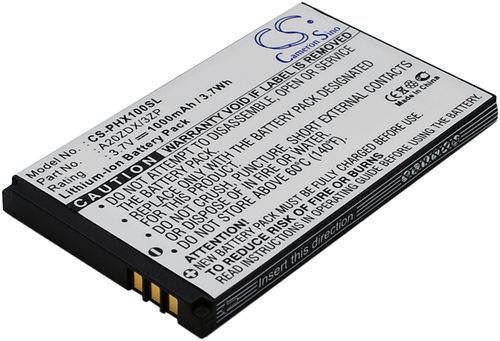 Batteri til Philips A20ZDX/3ZP 1000 mAh