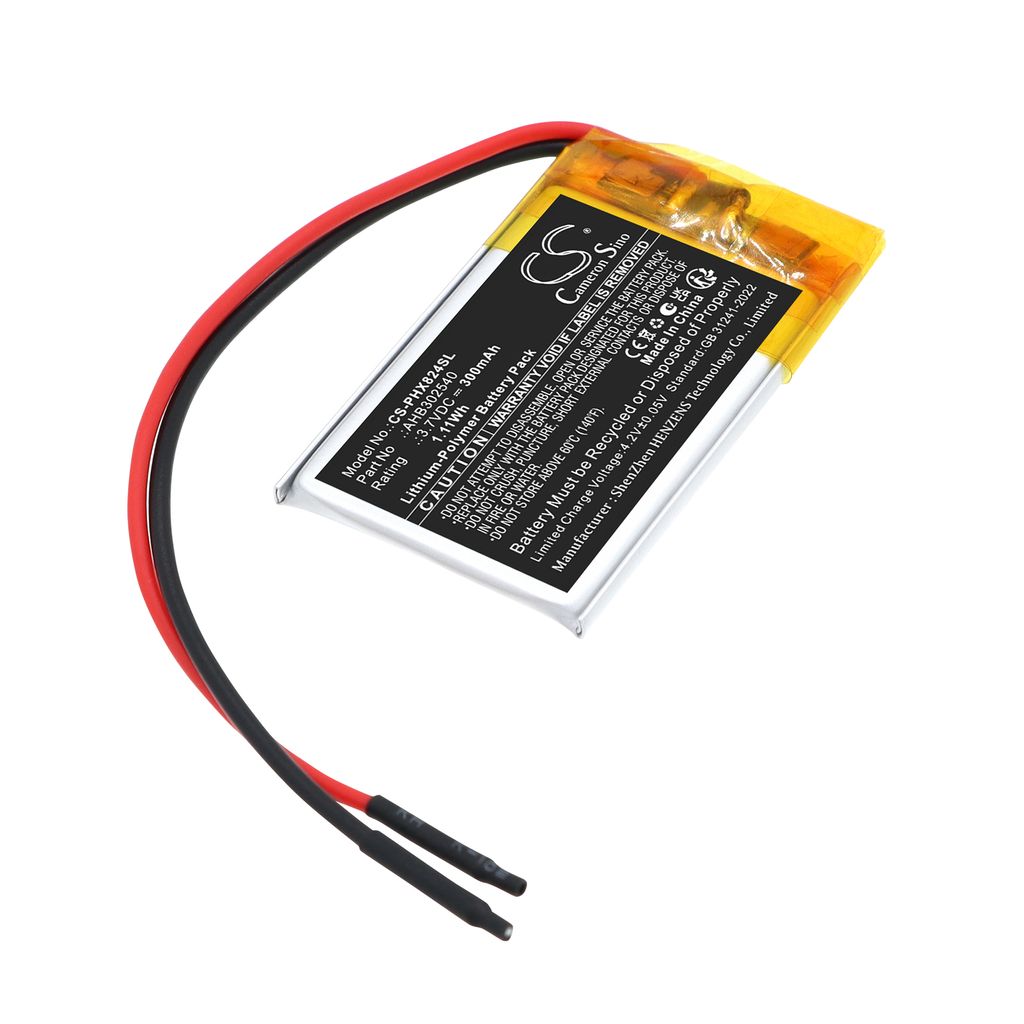 Batteri til Philips AHB302540 300 mAh