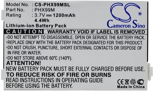Batteri til Philips 1200 mAh