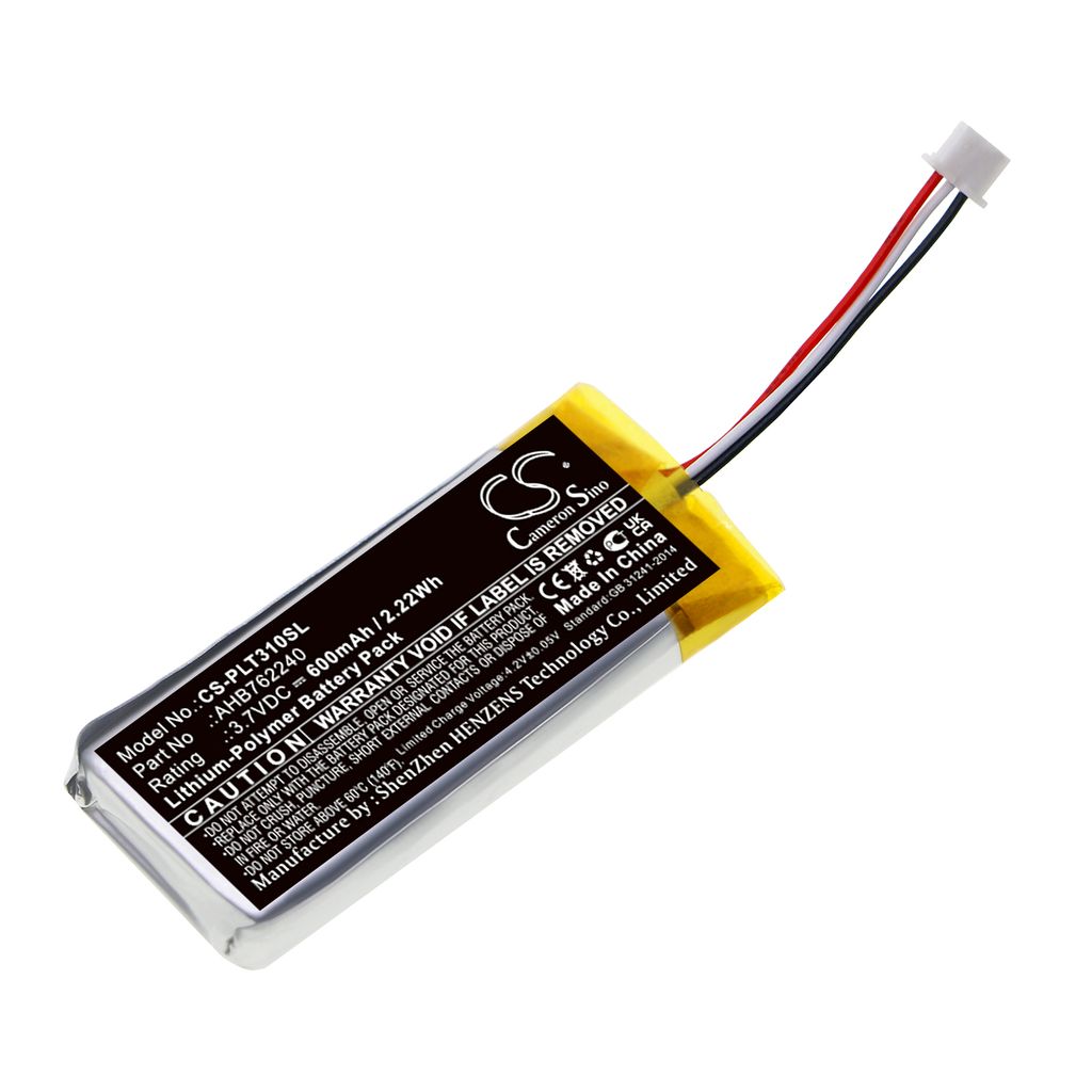 Batteri til Plantronics AHB762240 600 mAh