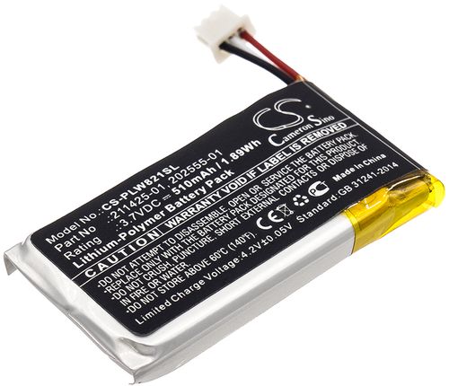 Batteri til Plantronics 211425-01,202555-01 510 mAh