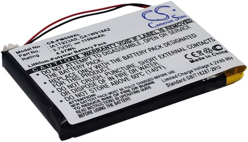 Batteri til Palm IA1TA16A0,IA1W721H2,IA1T923A0,GA1W918A2,IA1W416A2,PBA80860US,GA1W922A2 1100 mAh