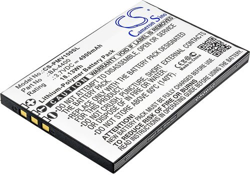 Batteri til Lawmate BA-4400 4900 mAh