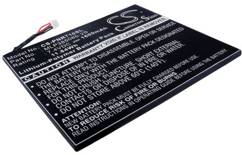 Batteri til Pandigital MLP385085-2S 1600 mAh