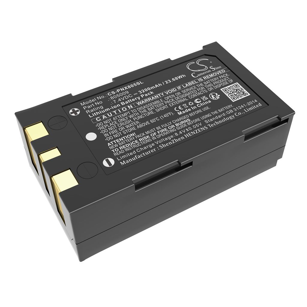 Batteri til Phoenix Contact 805009,S828021,VBK100 3200 mAh