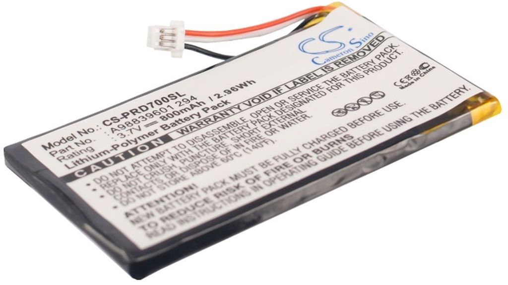 Batteri til Sony A98839601 294 800 mAh