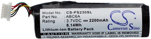 Batteri til Philips ABC6A 2200 mAh