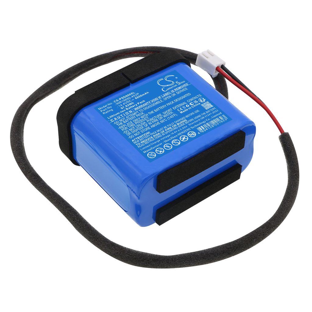Batteri til Philips INR18650-4S2P 6800 mAh