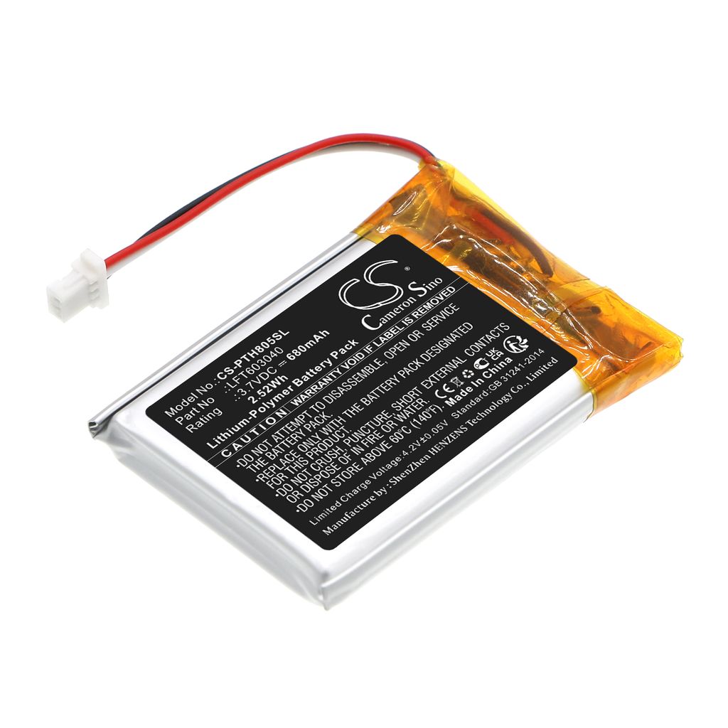 Batteri til Philips LFT603040 680 mAh