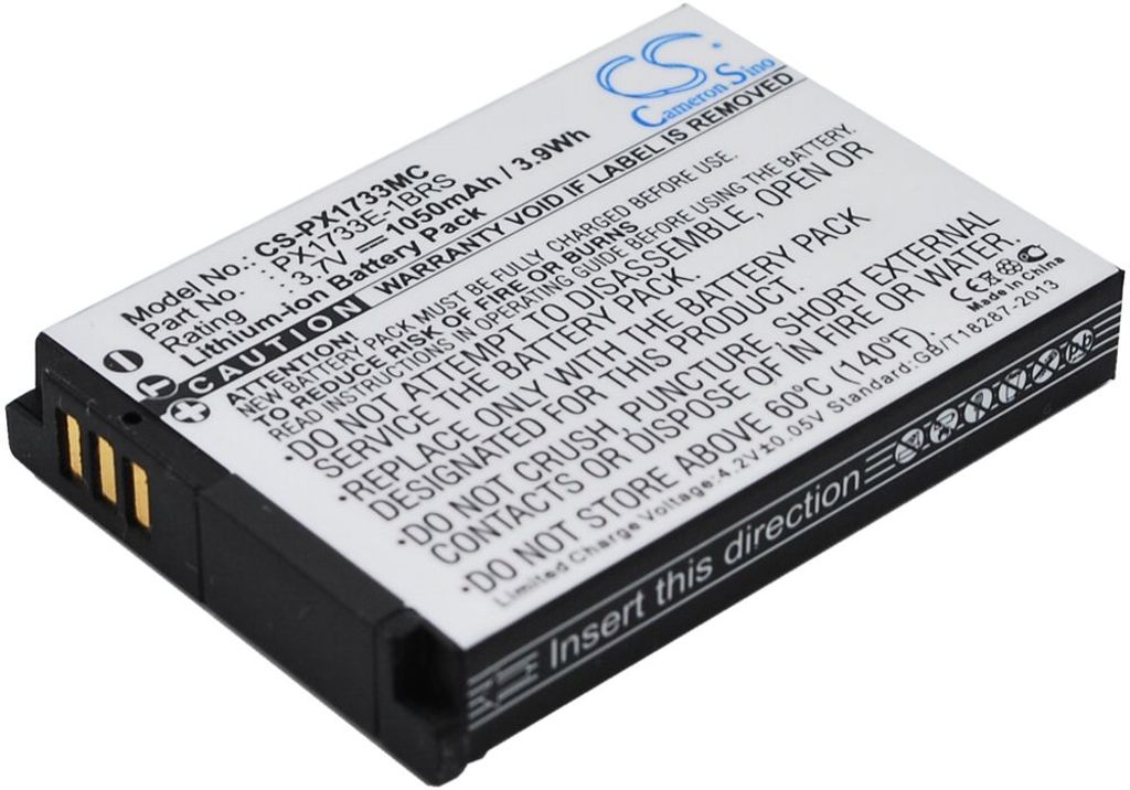 Batteri til Toshiba 084-07042L-073,PX1733,PX1733E-1BRS,PX1733U (1050mAh)
