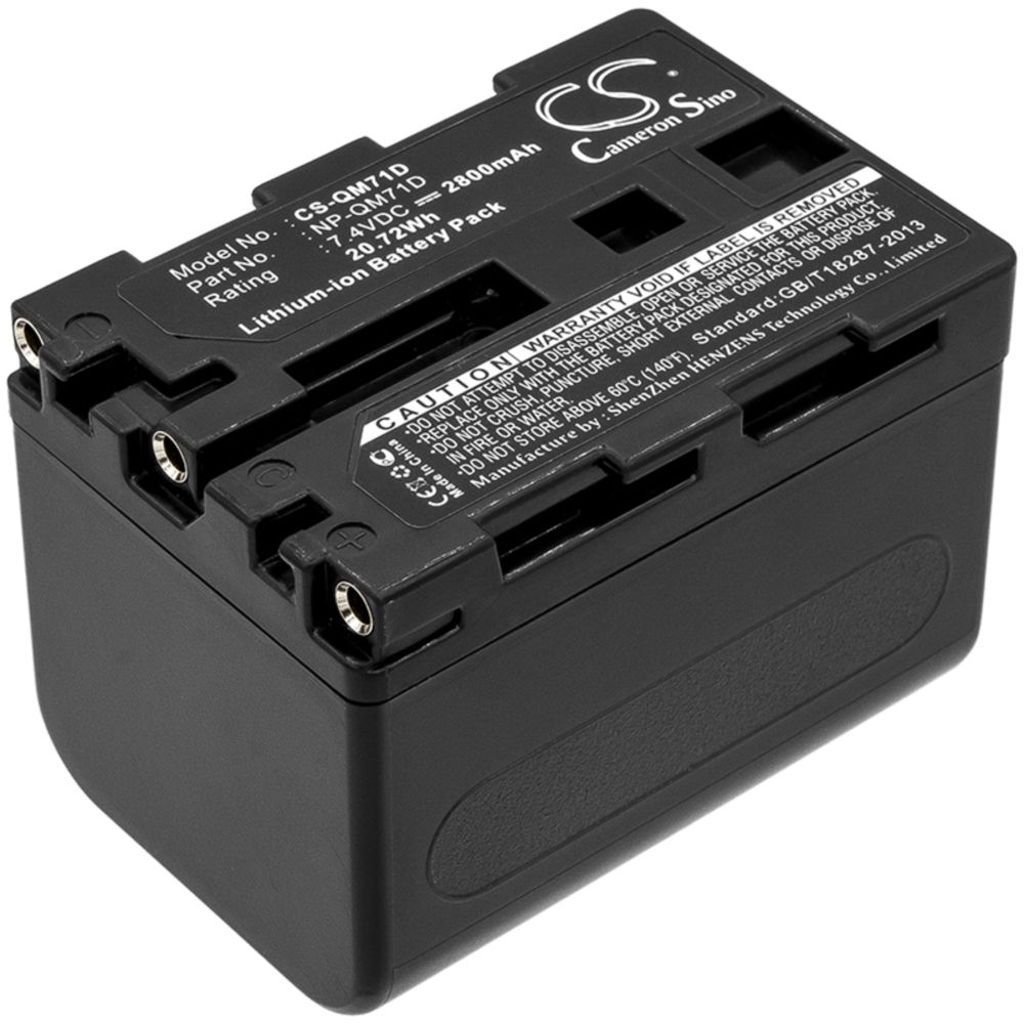 Batteri til Sony NP-QM71D (2800mAh)