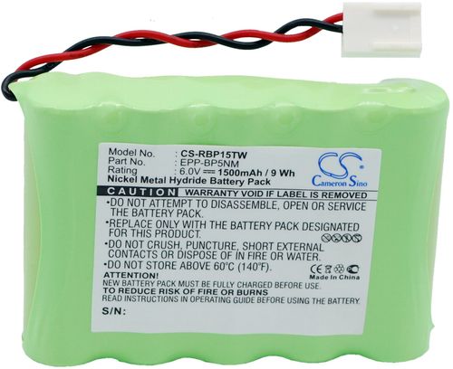 Batteri til Ritron EPP-BP5NM 1500 mAh