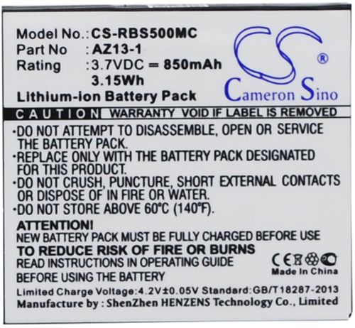 Batteri til Ambarella (850mAh)