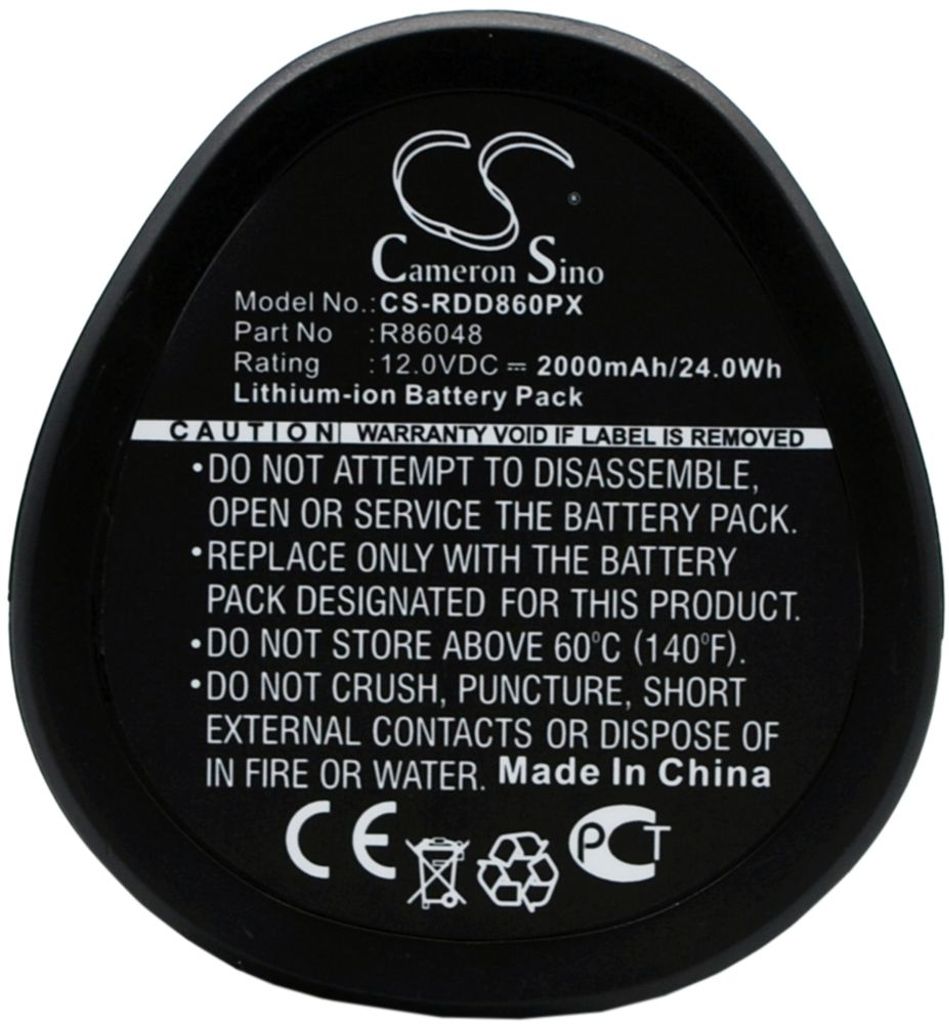 Batteri til AEG 4932,3520,954932,3526,584932,L1215,L1215R,L1215P,L1220,4932352824,L1230,L1230R,L1240 2000 mAh