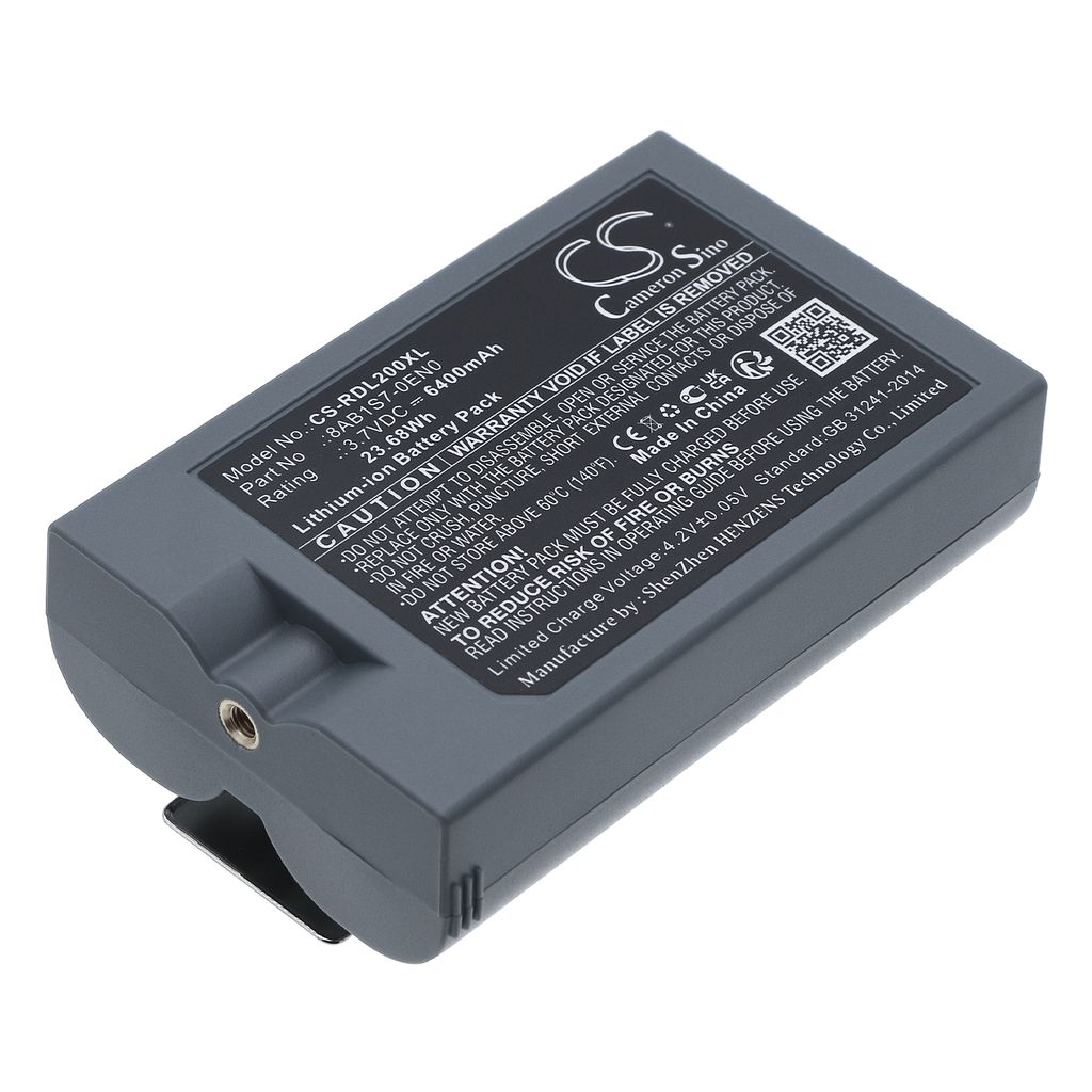 Batteri til Ring 8AB1S7-0EN0,V4,5AT3S3,5F53E9 6400 mAh