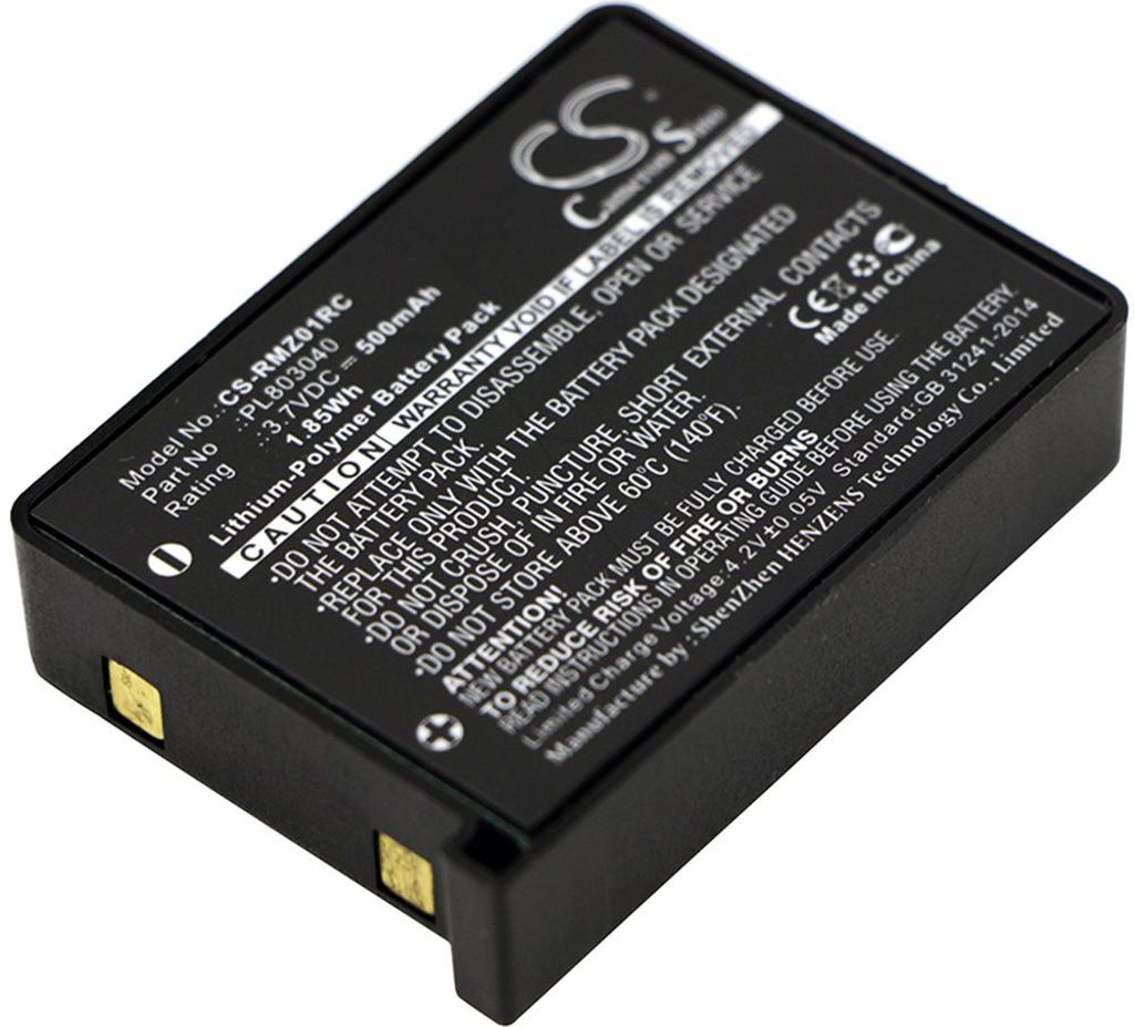 Batteri til Razer PL803040,FC30-01330200 500 mAh