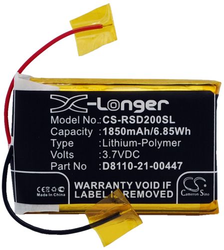 Batteri til Roberts D8110-21-00447 1850 mAh
