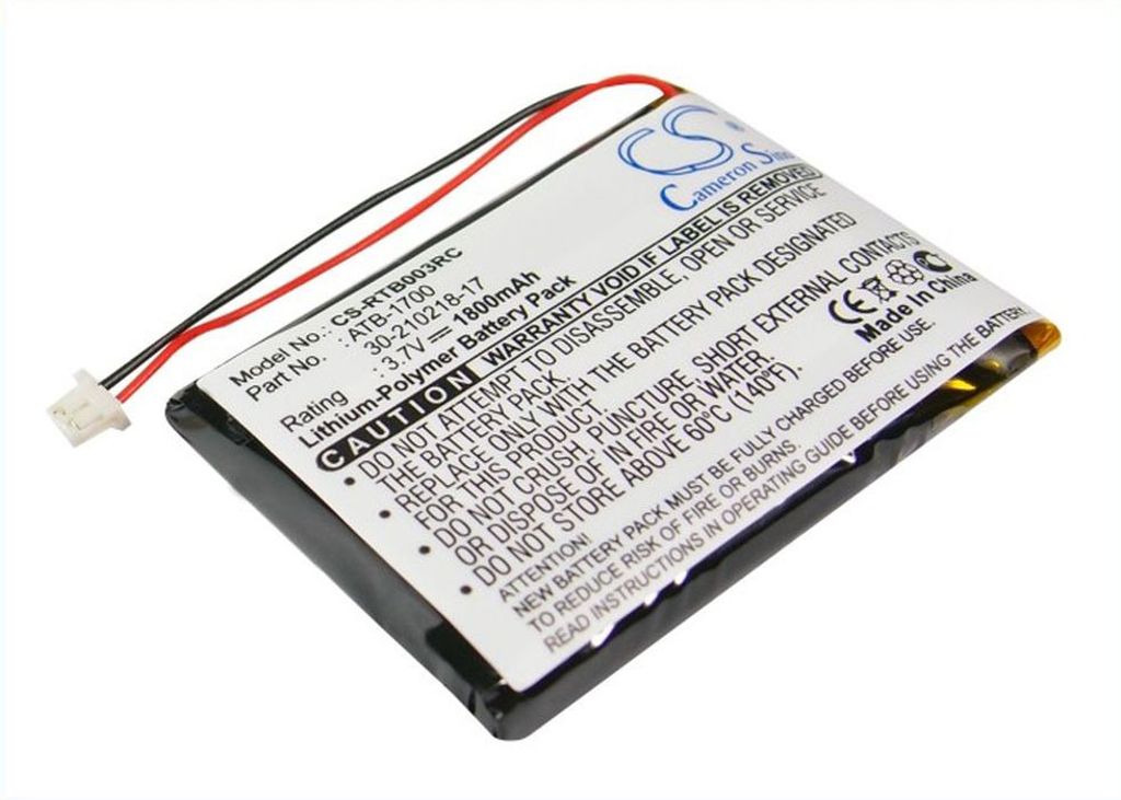 Batteri til RTI ATB-1700,30-210218-17 1800 mAh