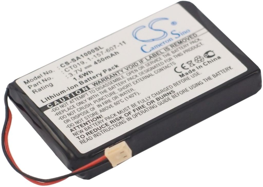 Batteri til Sony CT019,1-157-607-11 450 mAh