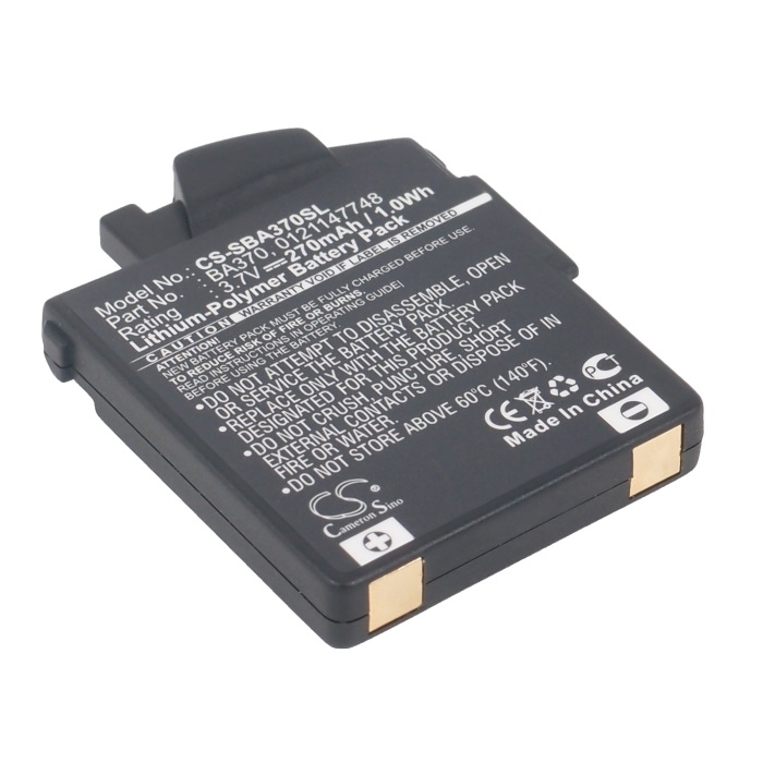 Batteri til Sennheiser 0121147748,BA 370 PX,BA-370PX,BA370 270 mAh