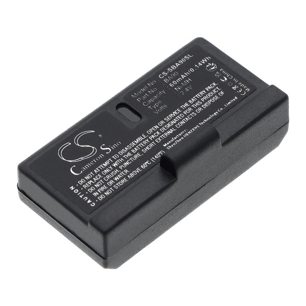 Batteri til Sennheiser BA90,E90,E180 60 mAh