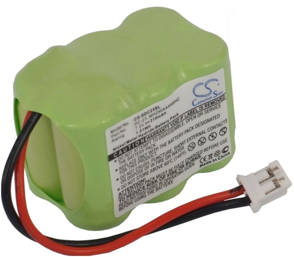 Batteri til SportDog DC-23,MH250AAAN6HC,650-104,SDT00-11911,SDT00-11435,SDT00-12647 210 mAh