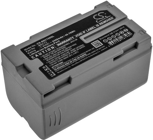 Batteri til Sokkia BDC72 5500 mAh