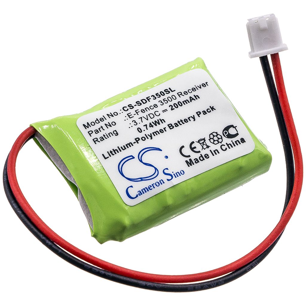 Batteri til Dogtra 200 mAh