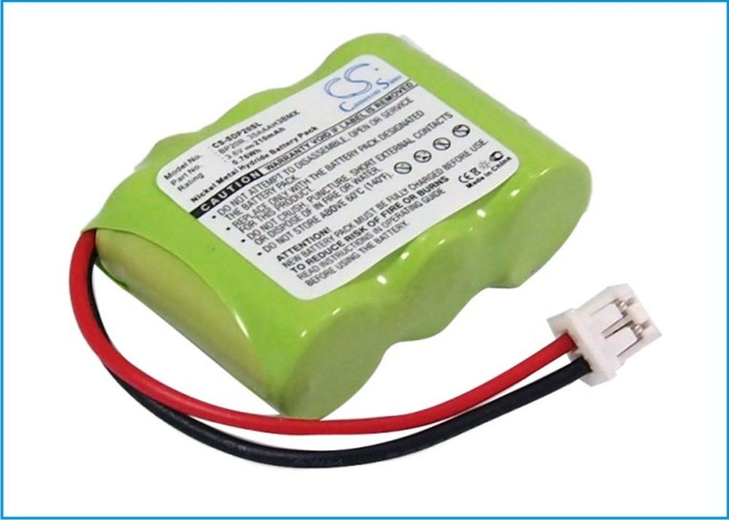 Batteri til Dogtra BP20R,35AAAH3BMX,GPRHCH33N009 210 mAh