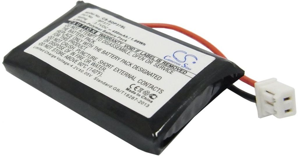 Batteri til Dogtra BP37T 450 mAh