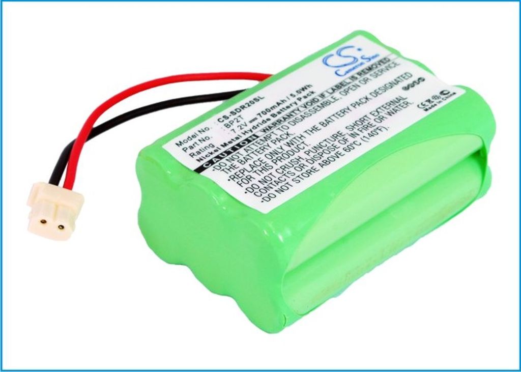 Batteri til Dogtra BP2T,BPRR,PSU-BPRR 700 mAh