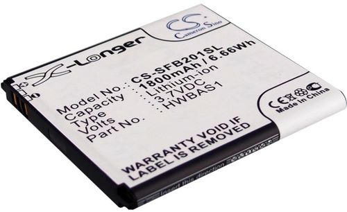 Batteri til Huawei HWBAS1 1800 mAh