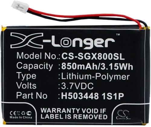 Batteri til SkyGolf H503448 1S1P 850 mAh