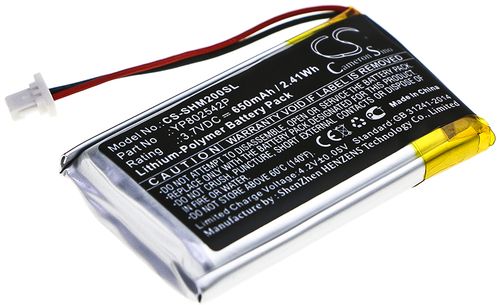 Batteri til Sena YP802542P 650 mAh