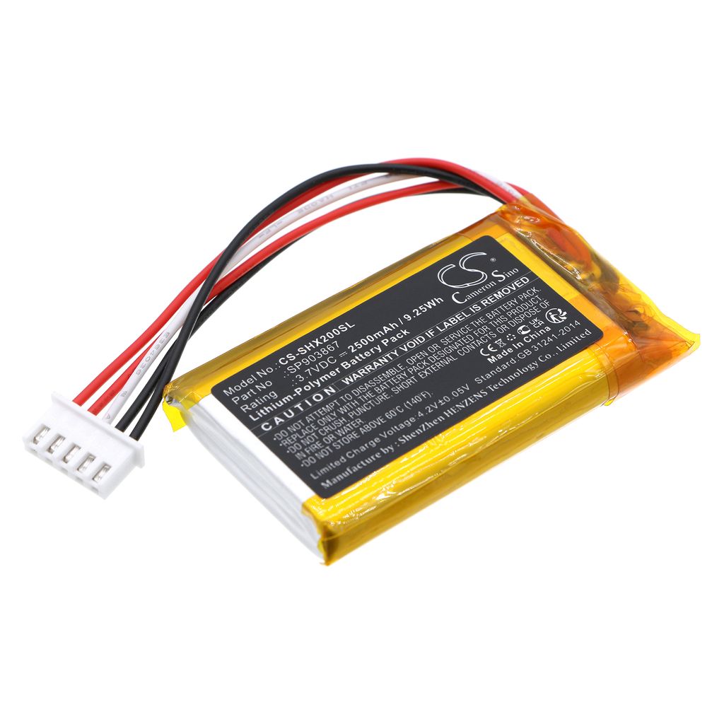 Batteri til Sony SP903867,MDA054PA,N4HUHQB00001 2500 mAh